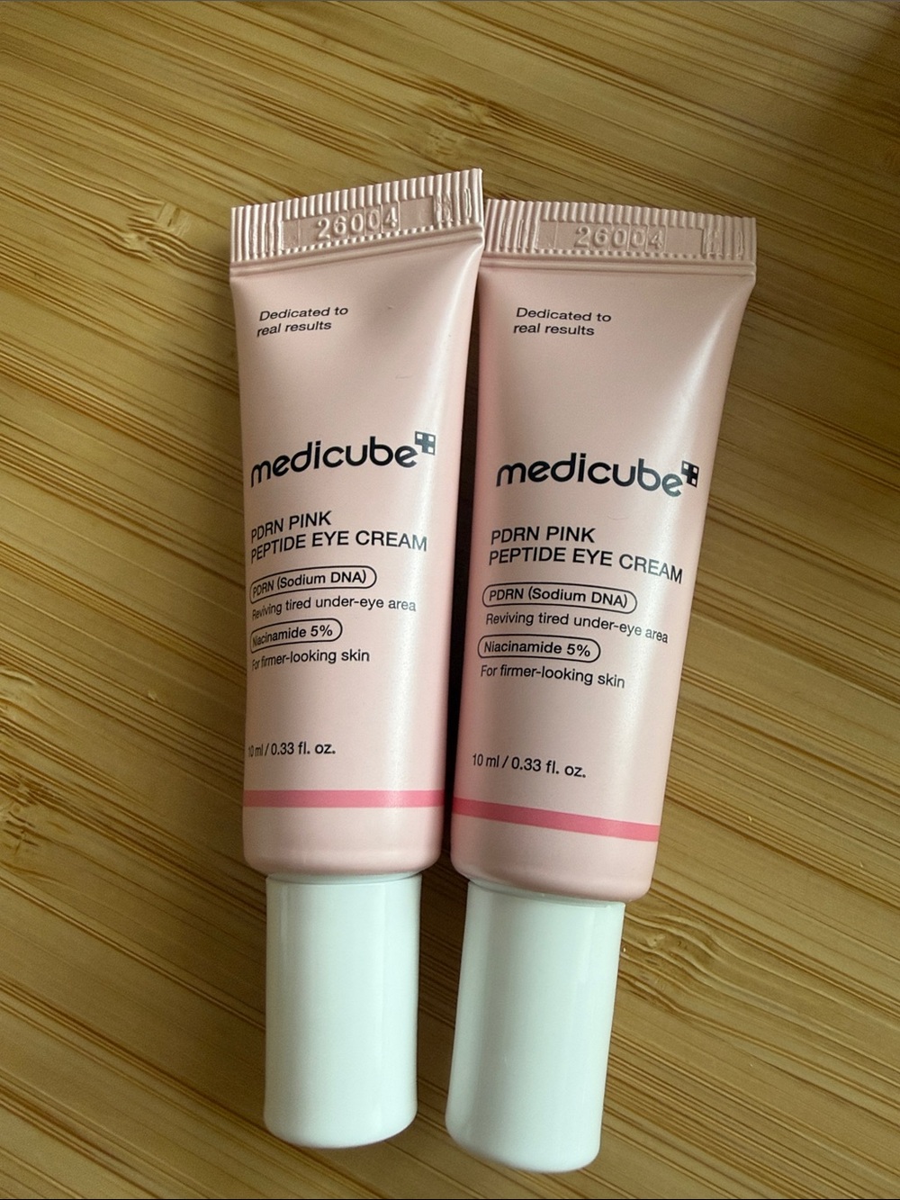 Medicube PDRN Pink Peptide Eye Cream - 20ml total